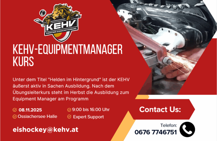 KEHV-AUSBILDUNG – EQUIPMENTMANAGER