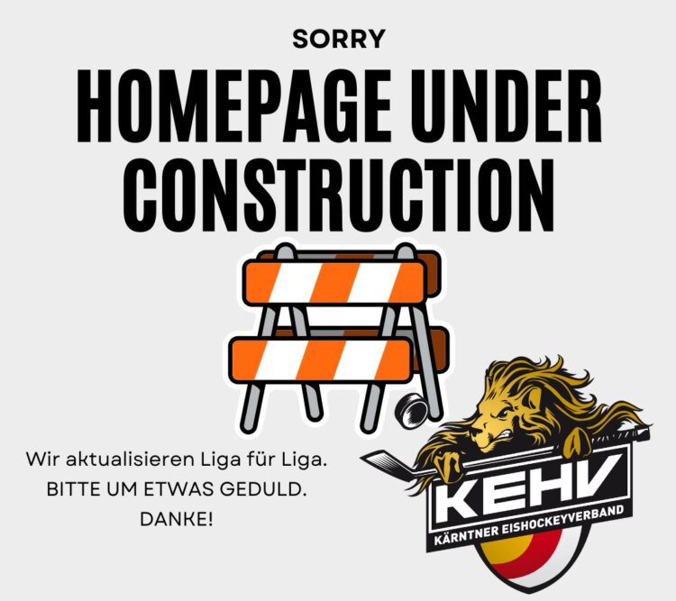 KEHV-HOMEPAGE IN ARBEIT