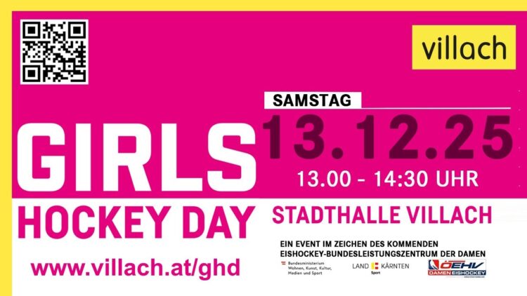GIRLS HOCKEY DAY – mach die Eisfläche zu deinem Spielfeld