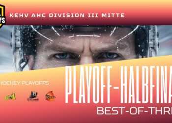 KEHV – AHC Division III MITTE –  08.02.2026 – BEGINN HALBFINALE – Köttern und Gallin Foxes legen vor.